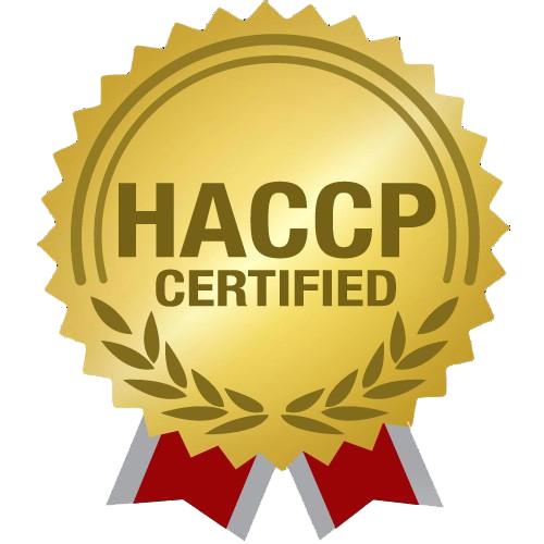 Sello de certificación HACCP